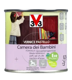 Outlet Vernice per legno - vernice pastello camera dei bambini - tutto dolce - 0,25 litri Flatting E Vernici Legno