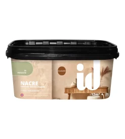 Initiatives Decoration Pitture Decorative|Vernice pittura decorativa lavabile, colore pistacchio - 2 lt