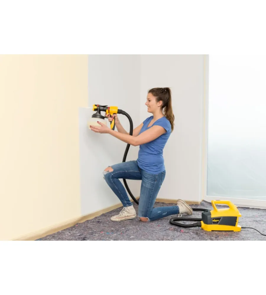 Verniciatore a spruzzo elettrico "flexio w 690" 630 w + prolunga 60 cm Pistole Per Verniciatura