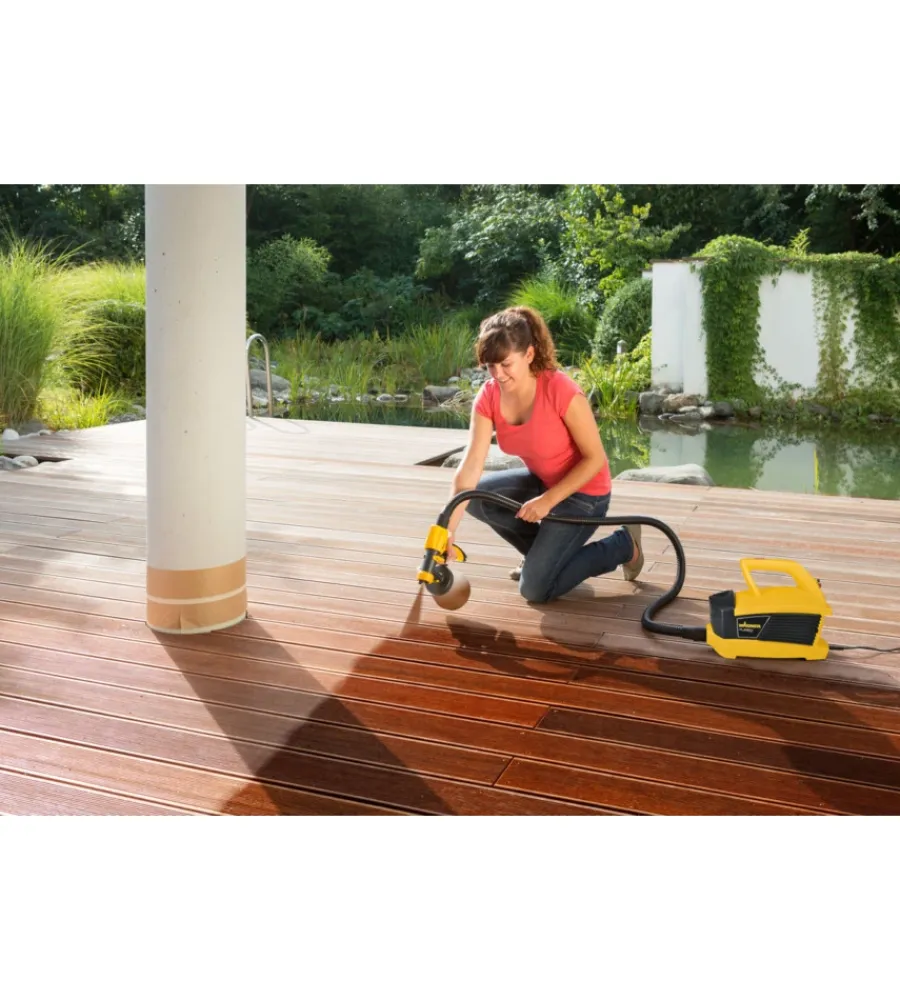Verniciatore a spruzzo elettrico "flexio w 690" 630 w + prolunga 60 cm Pistole Per Verniciatura