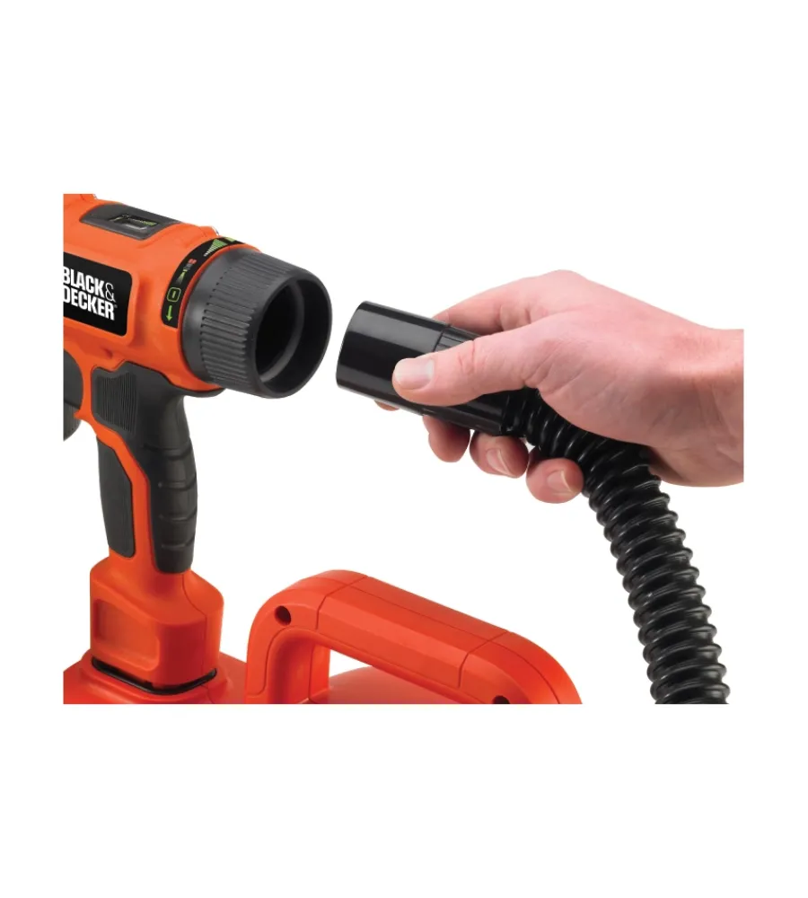 Pistole Per Verniciatura-Black+Decker Verniciatore a spruzzo elettrico black&decker "hvlp400" 450 w