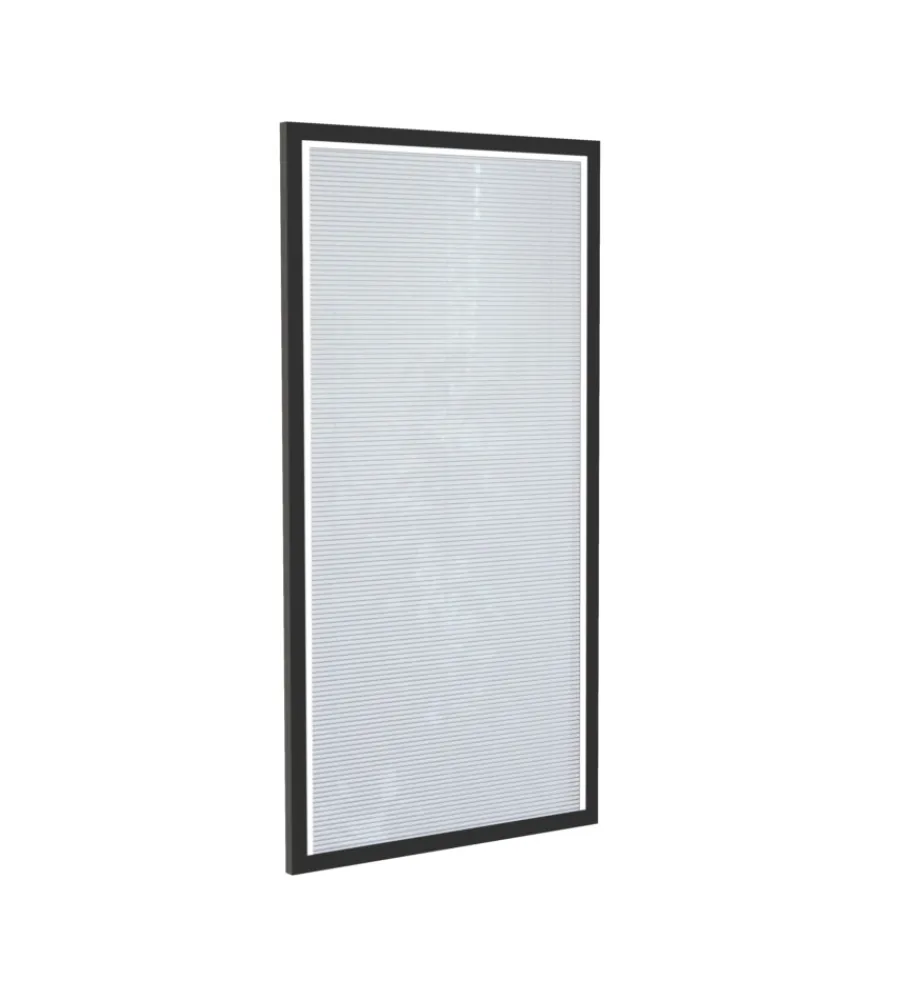 ArtPlast Casette Da Giardino|Vetrata con serranda in alluminio per casetta modulare 96x200 cm