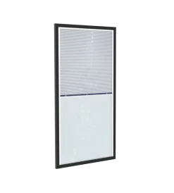 ArtPlast Casette Da Giardino|Vetrata con serranda in alluminio per casetta modulare 96x200 cm