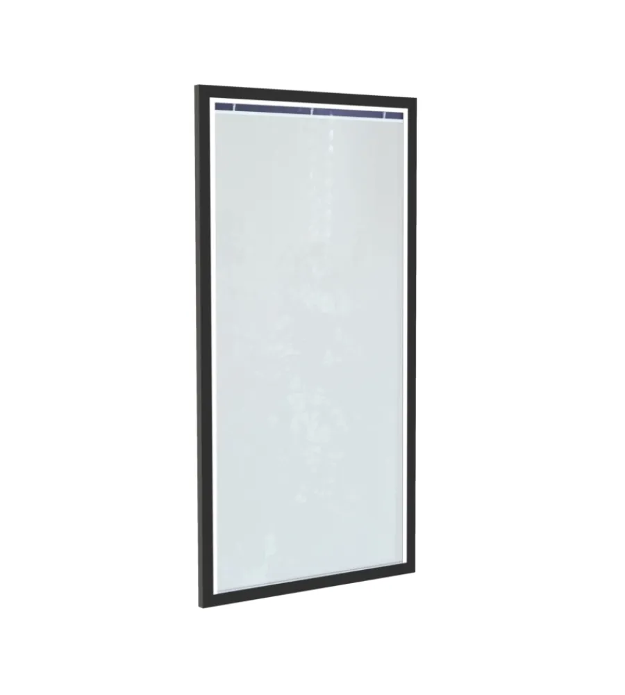 ArtPlast Casette Da Giardino|Vetrata con serranda in alluminio per casetta modulare 96x200 cm