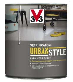 Clearance Vetrificatore parquet - urban style - rosso fusione brillante - 0,75 litri Vetrificatori Manutenzione Parquet