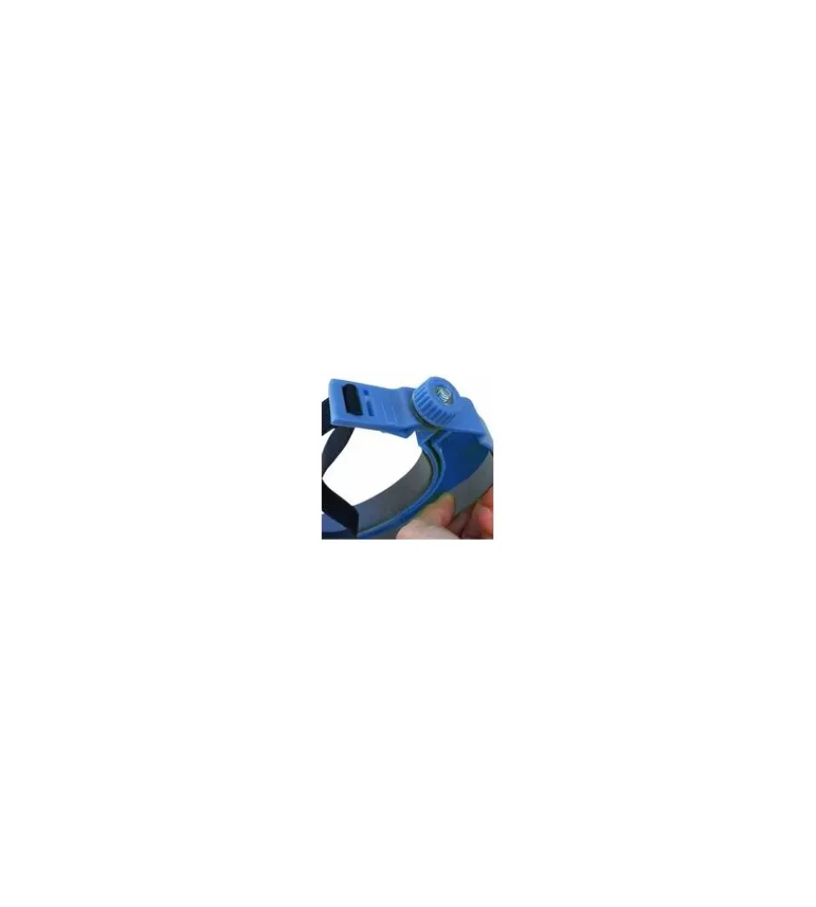 Decespugliatori-Ama Visiera di protezione azzurro