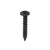 Sistemi Di Fissaggio|Viti autofilettanti testa cilindrica nere 3,5 x 16 - 40 pz.