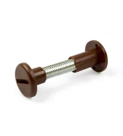 Hot Viti di collegamento - 54 - 60 mm. - marrone - 4 pz. Ferramenta Per Mobili E Infissi