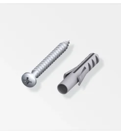 Alfer aluminium Ferramenta Per Mobili E Infissi|Viti e tasselli 8+8 pezzi