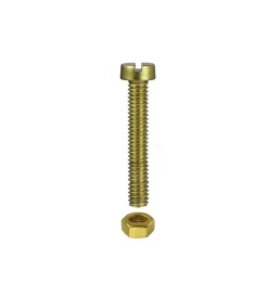 Sistemi Di Fissaggio|Viti per metallo testa cilindrica ottone m2 x 16 - 20 pz.