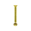 Sistemi Di Fissaggio|Viti per metallo t.p.s. ottone m3 x 10 - 30 pz.