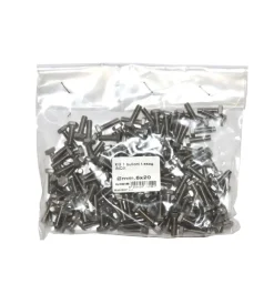 Sistemi Di Fissaggio- Viti testa esagonale in acciaio inox a2 - m6 x 20 - 1 kg.