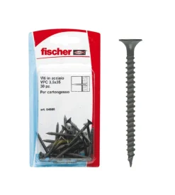 Sistemi Di Fissaggio-Fischer Viti x cartongesso vpc 3.5x45k