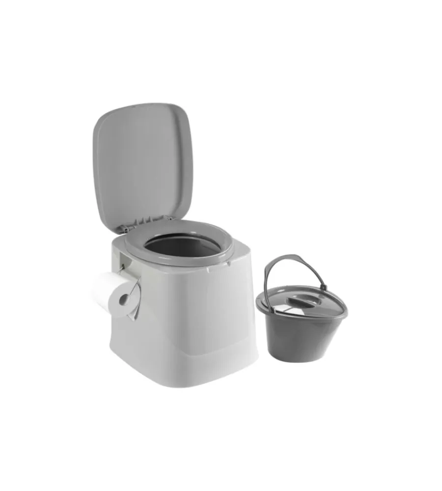 Clearance Wc chimico portatile con supporto per carta igienica da campeggio "optiloo" 39x41,5x43 cm Campeggio