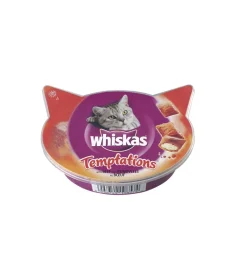 Alimenti Umido Gatto|Whiskas temptations manzo 60gr