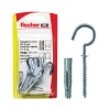 Sistemi Di Fissaggio-Fischer 6x35 ux  r k tasselli in nylon con occhiolo aperto