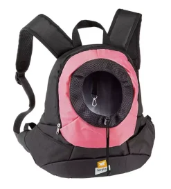 Trasportini Per Cane-Ferplast Zainetto per cani "kangoo" rosa, 37x16x36,5 cm -
