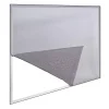 Tessile D'Arredo- Zanzariera adesiva grigia "ecco", 150 x 180 cm