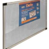 Tessile D'Arredo- Zanzariera estensibile "derby" argento 100x70 cm