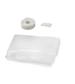 Tessile D'Arredo- Zanzariera magnetica a pannelli per finestre bianca 150x180 cm
