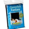 Outlet Zanzariera per finestra "fantasy" nera in velcro 150x180 cm Tessile D'Arredo