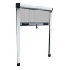 Tessile D'Arredo- Zanzariera verticale avvolgibile "roto" bianco 100x170 cm